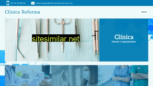 clinicareforma.com.mx alternative sites