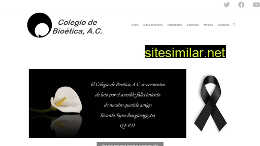 colegiodebioetica.org.mx alternative sites