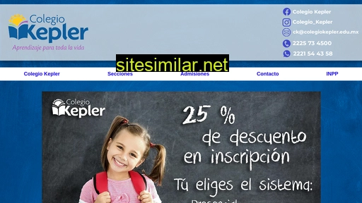 colegiokepler.edu.mx alternative sites