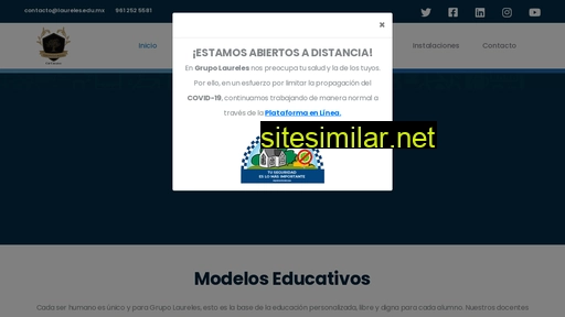 colegiolaureleschiapas.mx alternative sites