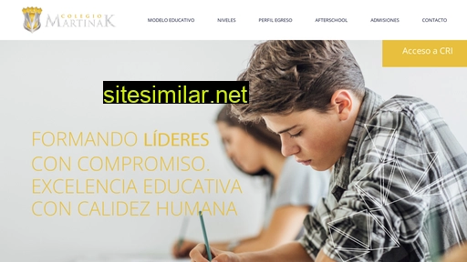 colegiomartinak.edu.mx alternative sites