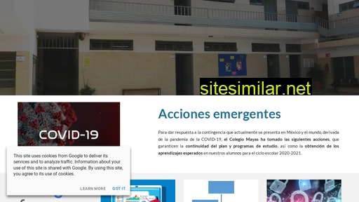 colegiomayas.edu.mx alternative sites