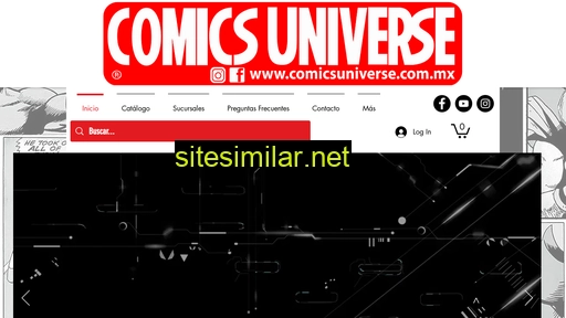 Comicsuniverse similar sites