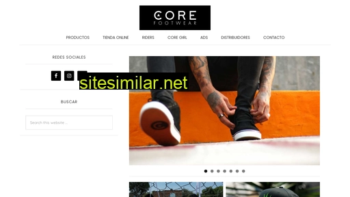 corefootwear.mx alternative sites