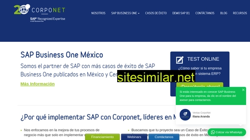 corponet.com.mx alternative sites