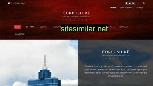 corpusiure.com.mx alternative sites