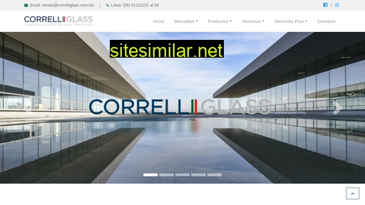 correlliglass.com.mx alternative sites