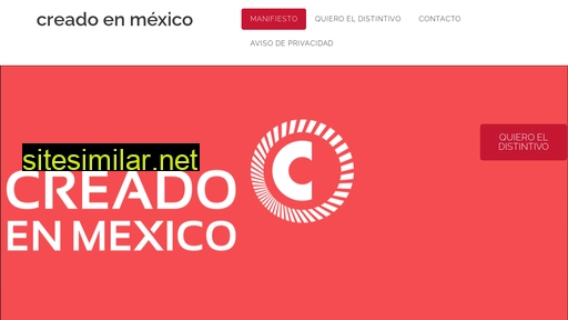 creadoenmexico.org.mx alternative sites