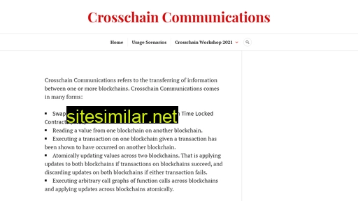 crosschain.mx alternative sites