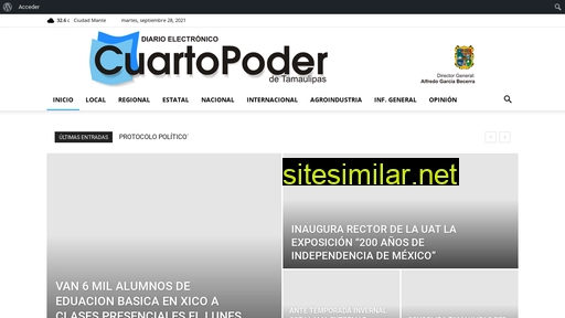 cuartopoderdetamaulipas.com.mx alternative sites