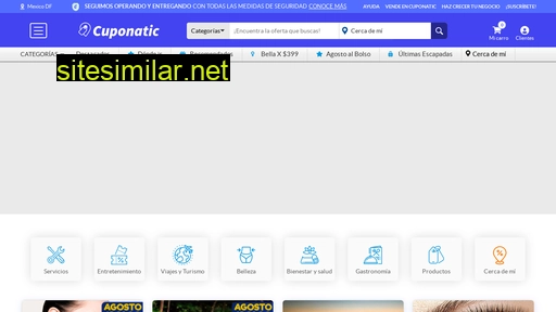 cuponatic.com.mx alternative sites