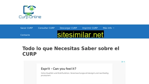 curp-online.com.mx alternative sites