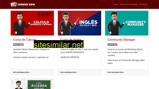 cursosipn.com.mx alternative sites