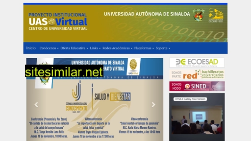 cuv.uas.edu.mx alternative sites