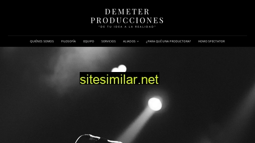 demeterproducciones.mx alternative sites