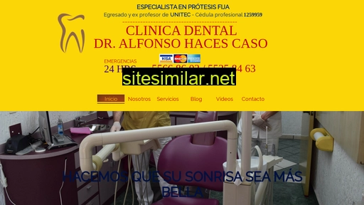 dentistadralfonsohacescaso.com.mx alternative sites