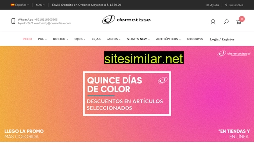 dermatisse.com.mx alternative sites