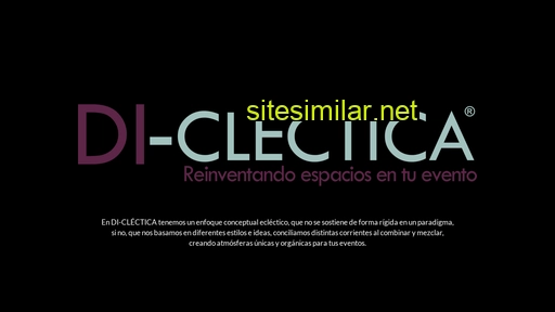 diclectica.mx alternative sites