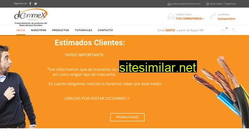 dicommex.com.mx alternative sites