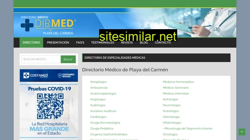 directoriomedicodeplayadelcarmen.com.mx alternative sites