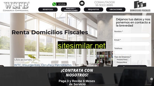 domiciliofiscal.com.mx alternative sites