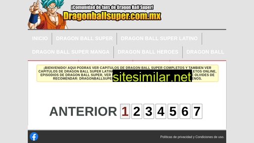 dragonballsuper.com.mx alternative sites