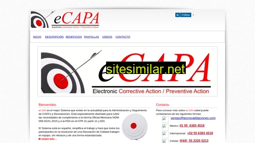 ecapa.com.mx alternative sites