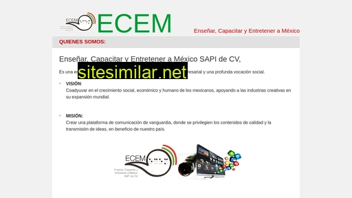 ecem.com.mx alternative sites