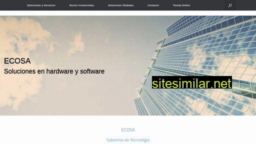 ecosa.com.mx alternative sites