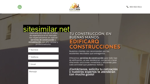 edificarqconstruccionesaguascalientes.com.mx alternative sites