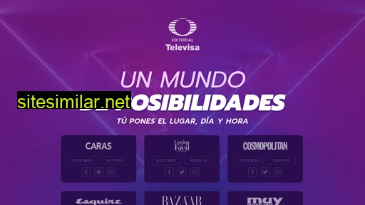 editorialtelevisa.com.mx alternative sites
