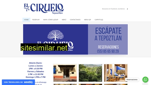 elciruelo.com.mx alternative sites