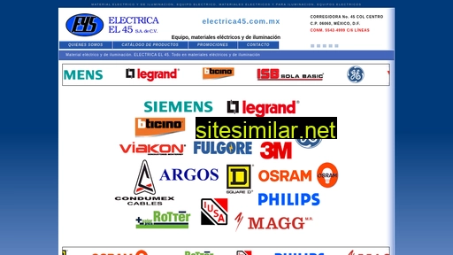 electricael45.com.mx alternative sites