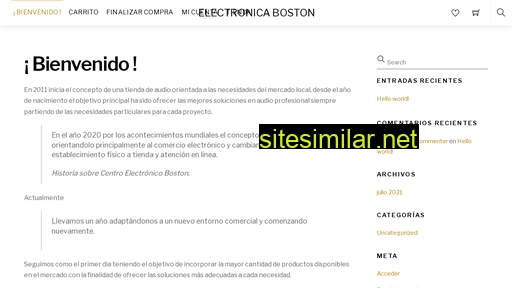 electronicaboston.com.mx alternative sites