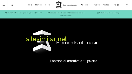 elementsmusic.mx alternative sites