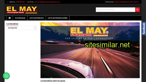 elmayautopartes.com.mx alternative sites