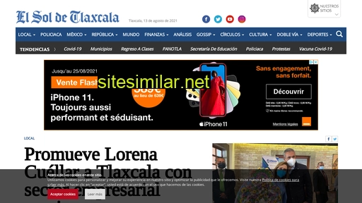 elsoldetlaxcala.com.mx alternative sites