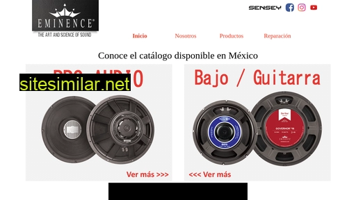 eminence.com.mx alternative sites