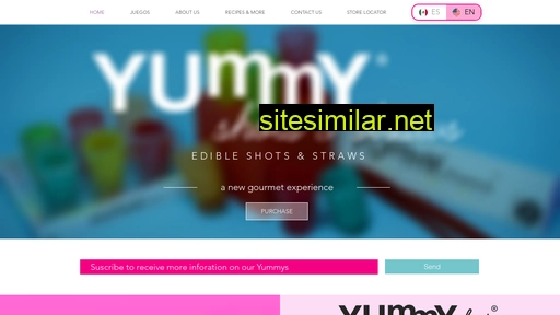 en.yummyshots.com.mx alternative sites