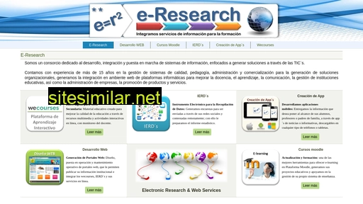 e-research.com.mx alternative sites