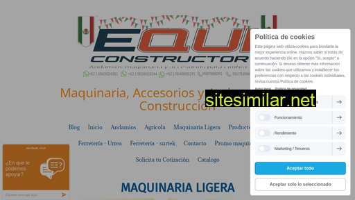 equiconstructor.com.mx alternative sites