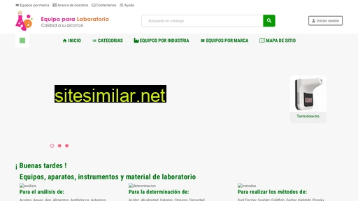equipoparalaboratorio.mx alternative sites