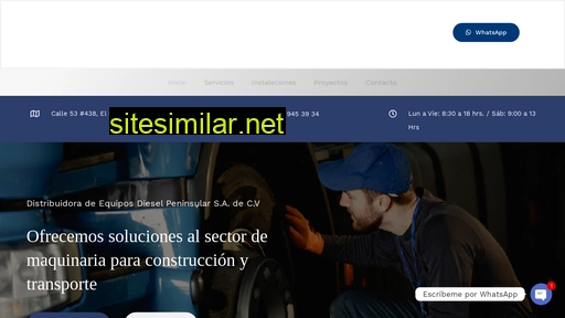 equiposdiesel.com.mx alternative sites