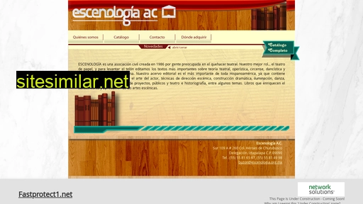 escenologia.org.mx alternative sites