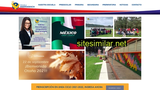 escuelaindependencia.edu.mx alternative sites