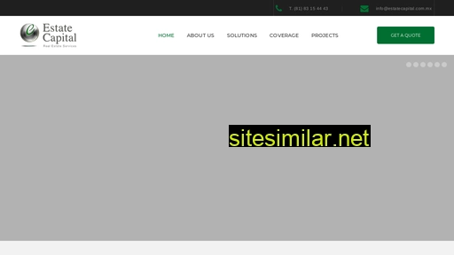 estatecapital.com.mx alternative sites