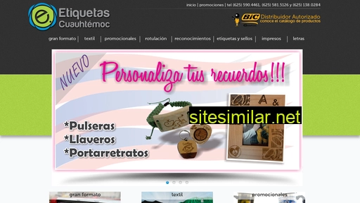 etiquetascuauhtemoc.com.mx alternative sites