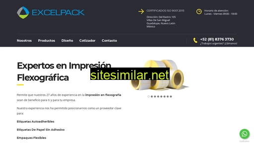 excelpack.mx alternative sites