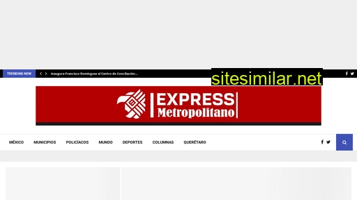 expressmetropolitano.com.mx alternative sites