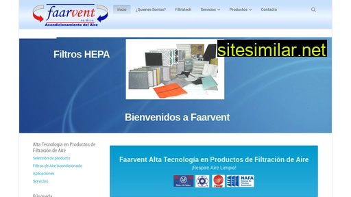 faarvent.com.mx alternative sites